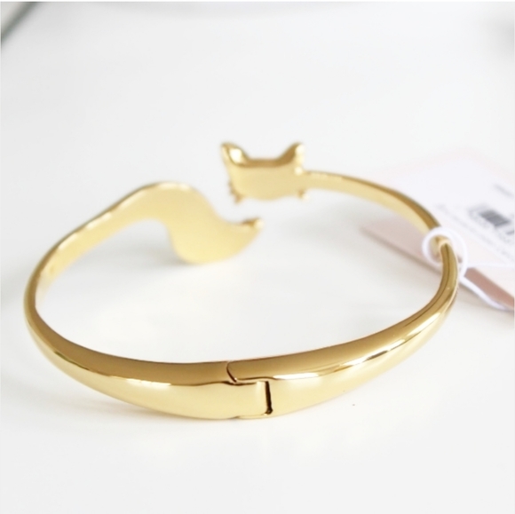 NWT KATE SPADE SO FOXY GOLD FOX BRACELET - Picture 4 of 5